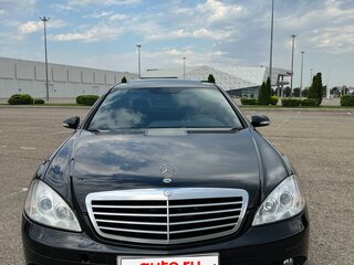 2007 Mercedes-Benz S-Класс 450 V (W221), чёрный, 1300000 рублей, вид 2