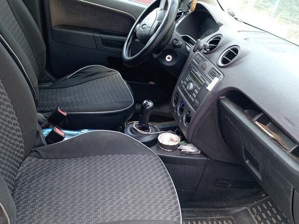 2008 Ford Fusion I Рестайлинг, голубой, 350000 рублей - вид 6