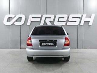 2007 Hyundai Accent ТагАЗ II, серебристый, 499000 рублей, вид 4
