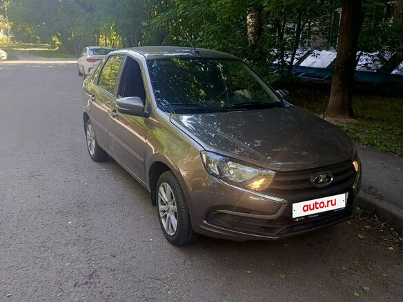 2022 Lada (ВАЗ) Granta I Рестайлинг, коричневый, 650000 рублей - вид 4