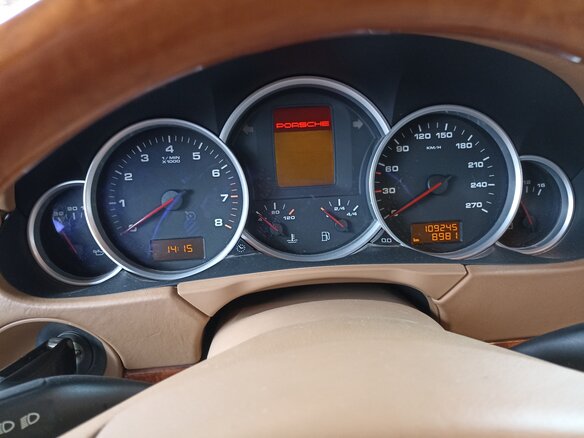 2007 Porsche Cayenne S I Рестайлинг (957), красный, 1450000 рублей - вид 17