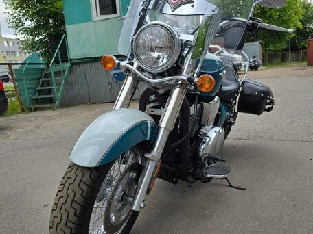 2022 Kawasaki VN900 Vulcan, голубой, 730000 рублей, вид 1