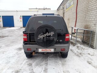 2002 Kia Sportage I, чёрный, 360000 рублей, вид 4