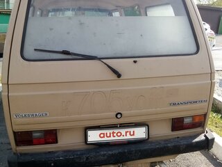 1986 Volkswagen Transporter 4-speed T3, коричневый, 390000 рублей, вид 3