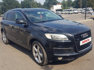 2008 Audi Q7 I (4L), чёрный, 1300000 рублей, вид 3