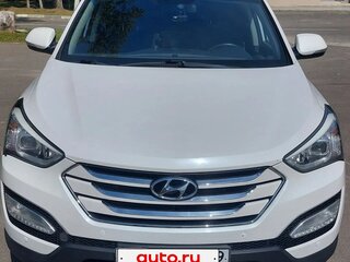 2014 Hyundai Santa Fe III, белый, 1750000 рублей, вид 3