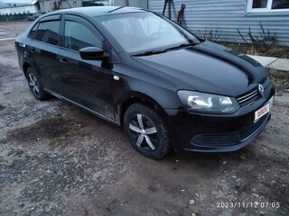 2013 Volkswagen Polo V, чёрный, 590000 рублей, вид 5