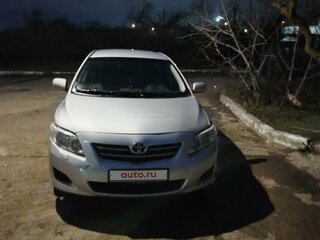 2009 Toyota Corolla X (E140, E150), серебристый, 1000000 рублей, вид 2