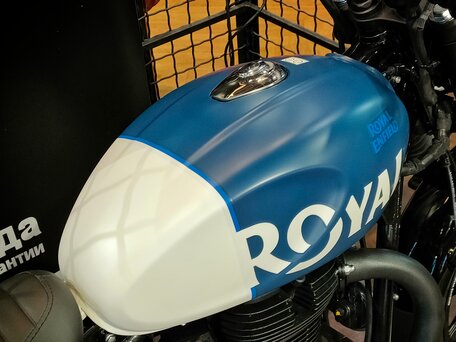 2026 Royal Enfield Hunter, синий, 439000 рублей, вид 4