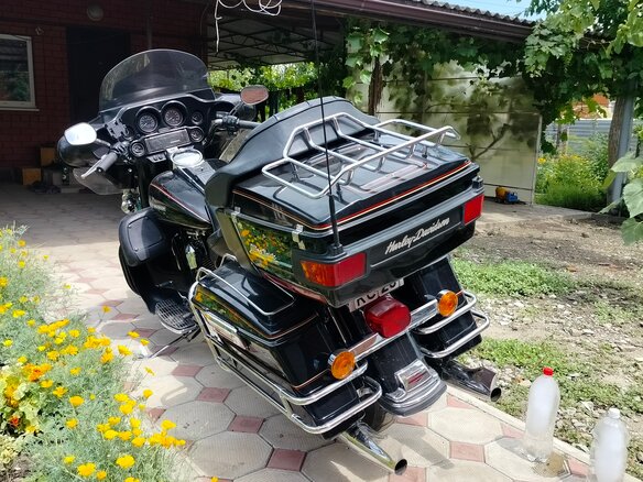 1996 Harley-Davidson Electra Glide, чёрный, 750000 рублей - вид 12