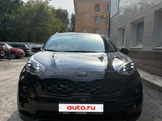 2021 Kia Sportage IV Рестайлинг, чёрный, 2600000 рублей, вид 2