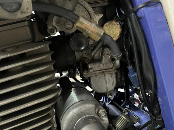 1994 Yamaha TT250R, белый, 330000 рублей - вид 15