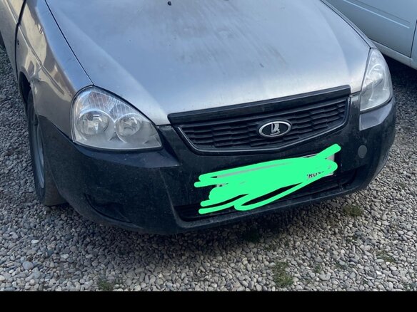 2007 Lada (ВАЗ) Priora I, серый, 250000 рублей - вид 1