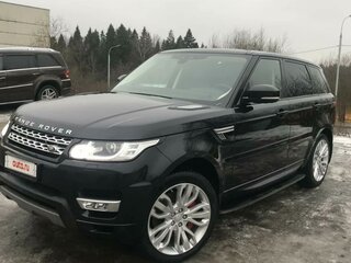 2017 Land Rover Range Rover Sport II, чёрный, 3400000 рублей, вид 1