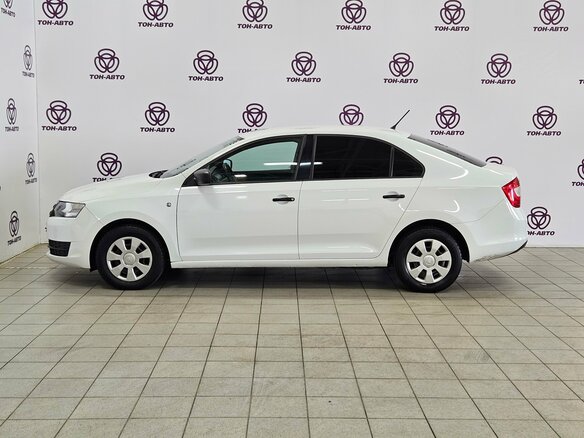 2014 Skoda Rapid I, белый - вид 7