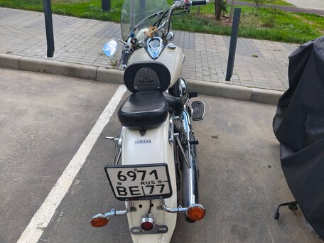 2003 Yamaha XVS400 Drag Star, белый, 220000 рублей, вид 2