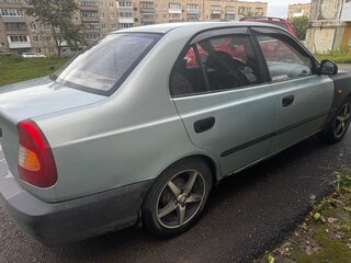 2008 Hyundai Accent ТагАЗ II, серебристый, 200000 рублей, вид 4