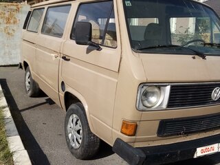 1986 Volkswagen Transporter 4-speed T3, коричневый, 390000 рублей, вид 2