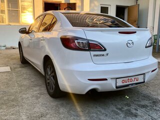 2012 Mazda 3 II (BL) Рестайлинг, белый, 1170000 рублей, вид 3