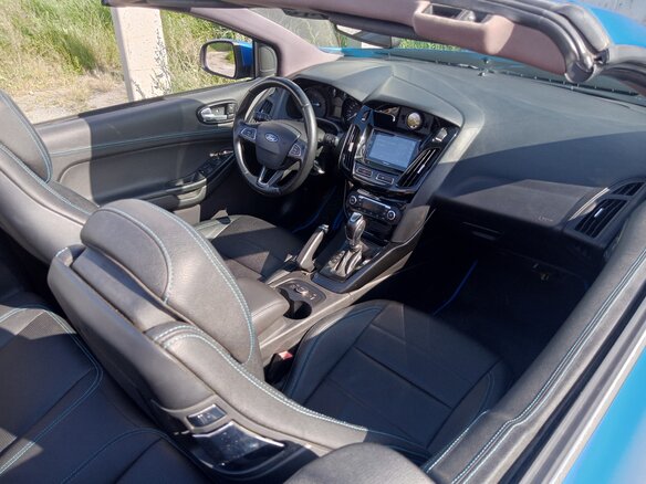 2007 Ford Focus II, голубой - вид 24