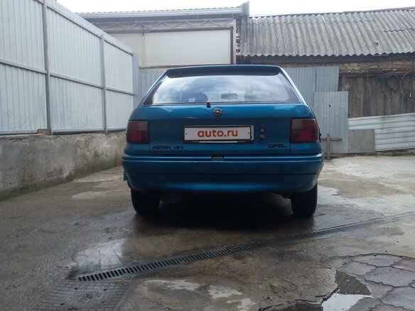 1992 Opel Astra F, зелёный, 95000 рублей - вид 13