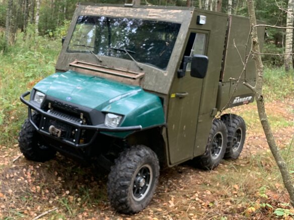2006 Polaris Ranger 6x6, зелёный