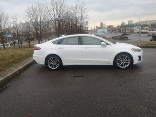 2019 Ford Fusion (North America) II Рестайлинг, белый, 1469053 рублей, вид 3