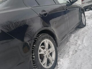 2007 Mitsubishi Lancer X, чёрный, 700000 рублей, вид 5