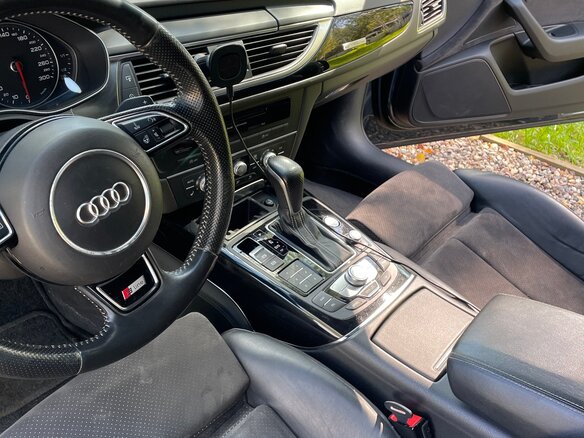 2015 Audi A6 IV (C7) Рестайлинг, серый, 2650000 рублей - вид 17