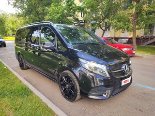 2020 Mercedes-Benz V-Класс Long 220 d длинный III (W447) Рестайлинг, чёрный, 6500000 рублей, вид 3