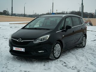 2017 Opel Zafira C Рестайлинг, чёрный, 1320000 рублей, вид 1