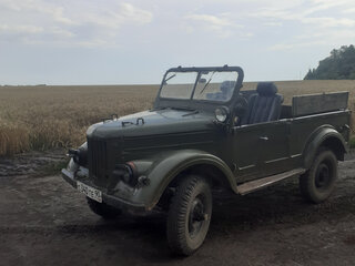 1964 ГАЗ 69, зелёный, 350000 рублей, вид 1
