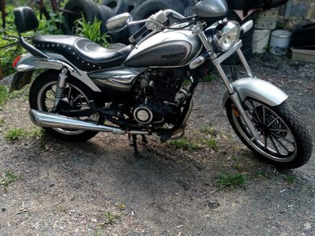 2012 Zongshen ZS 125-50, серебристый, 95000 рублей, вид 1