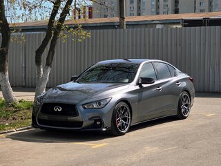 2018 Infiniti Q50 I Рестайлинг, серый, 4600000 рублей, вид 1
