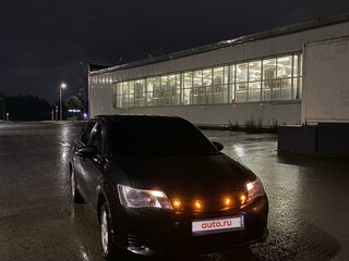 2014 Toyota Corolla Axio XI (E160, E170, E180), чёрный, 1200000 рублей, вид 3