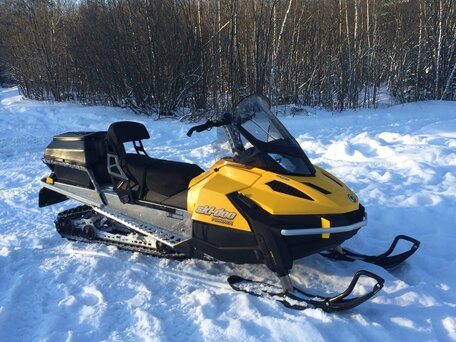 2010 BRP Ski-Doo Tundra 550, жёлтый, 1200000 рублей, вид 1
