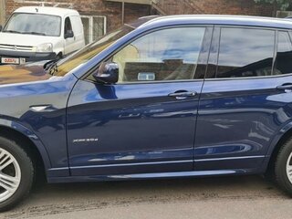 2013 BMW X3 30d xDrive II (F25), синий, 2750000 рублей, вид 2