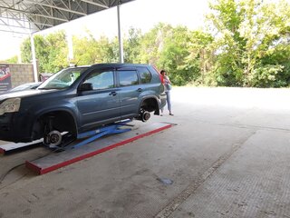 2011 Nissan X-Trail II, синий, 1200000 рублей, вид 3