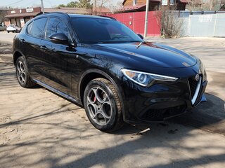 2022 Alfa Romeo Stelvio I Рестайлинг, чёрный, 3800000 рублей, вид 1