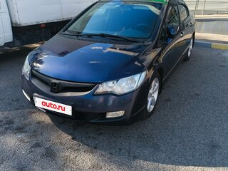 2008 Honda Civic VIII Рестайлинг, синий, 720000 рублей, вид 2