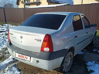 2005 Renault Logan I, серый, 310000 рублей, вид 4