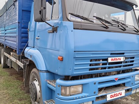 2009 КамАЗ 65117, голубой, 2100000 рублей, вид 1