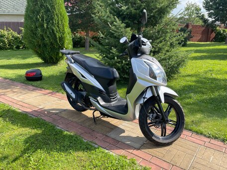 2012 Sym Symphony 125, серебристый, 130000 рублей, вид 2