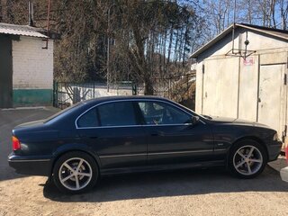 2002 BMW 5 серии 530i IV (E39) Рестайлинг, синий, 1400000 рублей, вид 1