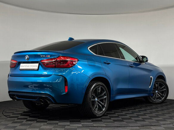 2016 BMW X6 M II (F86), голубой - вид 1