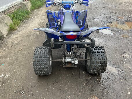 2008 Yamaha Raptor YFM350, синий, 300000 рублей, вид 3
