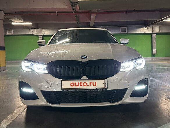 2019 BMW 3 серии 320d VII (G2x), белый, 3900000 рублей - вид 1
