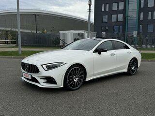 2018 Mercedes-Benz CLS 450 III (C257), белый, 6200000 рублей, вид 2