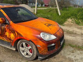 2008 Porsche Cayenne GTS I Рестайлинг (957), оранжевый, 1150000 рублей, вид 1