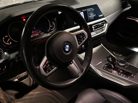 2019 BMW 3 серии 320d VII (G2x), белый, 3900000 рублей - вид 6